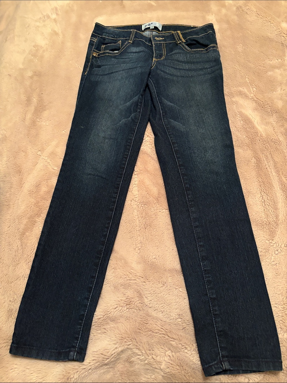 Jolt Dark Indigo Straight-Leg Women's Jeans